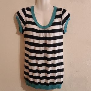 Ladies Xhilaration striped shirt